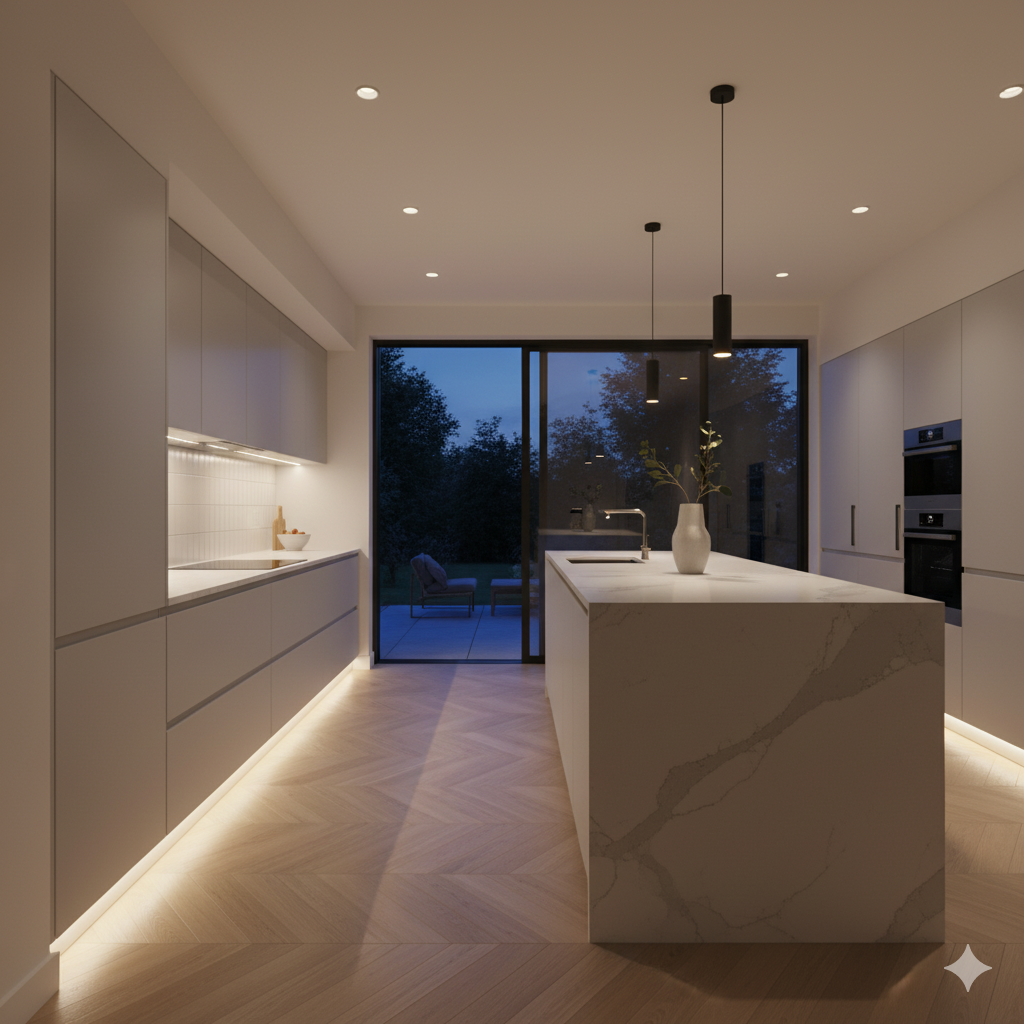 Projeto Cozinha Minimalista